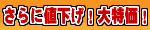 さらに値下げ!大特価